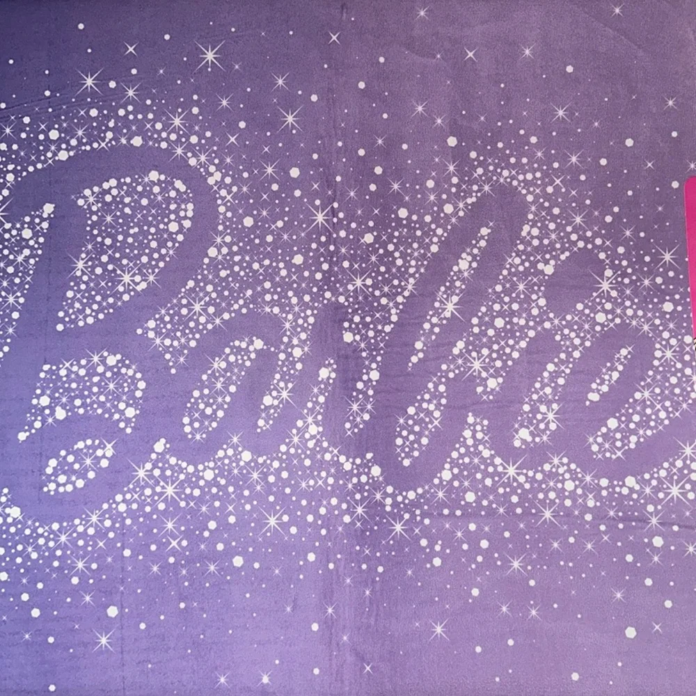 Barbie sparkle floor mat